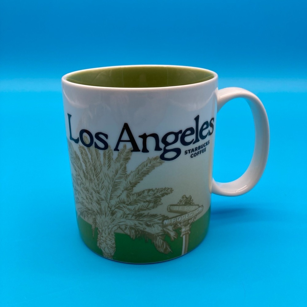 Starbucks Coffee Global Icon City Series Los Angeles Rodeo Drive Green 2009